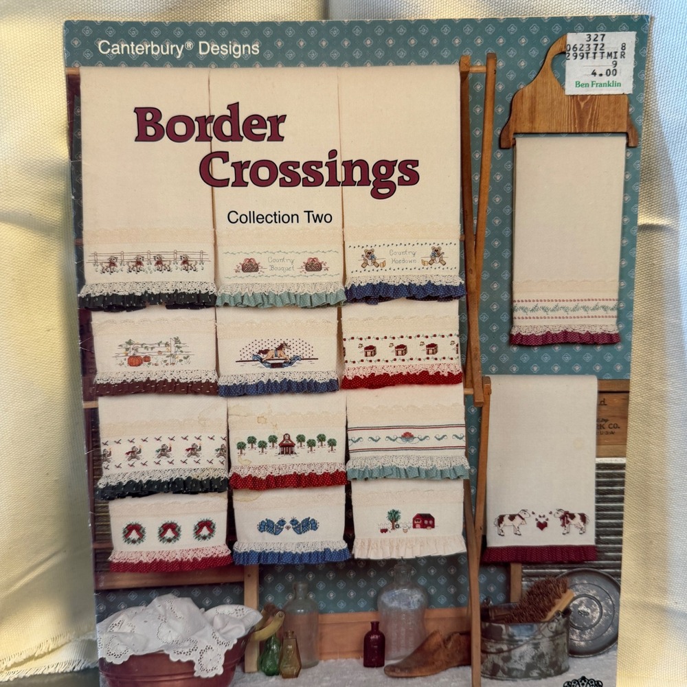 Canterbury Designs Border Crossings Collection‎ Two Cross Stitch Book